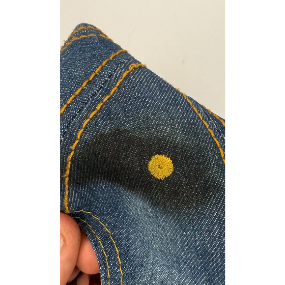 Bedazzled Denim “FLORIDA” Palm Tree Cap – Used with Wear but Full of Flair! - Picture 7 of 8